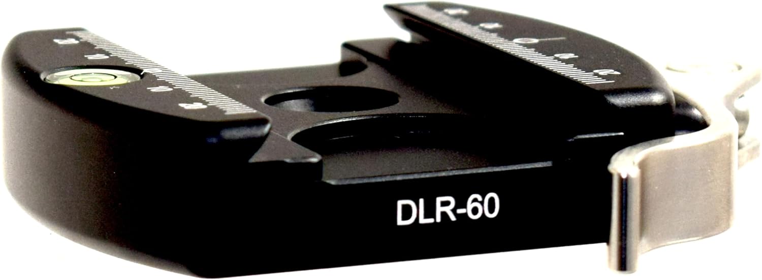 Desmond DLR-60 60mm Lever Lock QR Clamp 3/8" Arca-Swiss Compatible for Tripod Head Quick Release