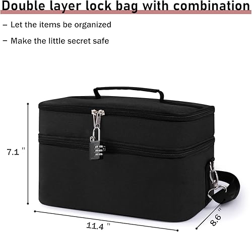 Miniatura 6 de Caja de almacenamiento con cierre Bolsa de viaje para juguetes Recibir Bolsa de juegos Bolsas de almacenamiento