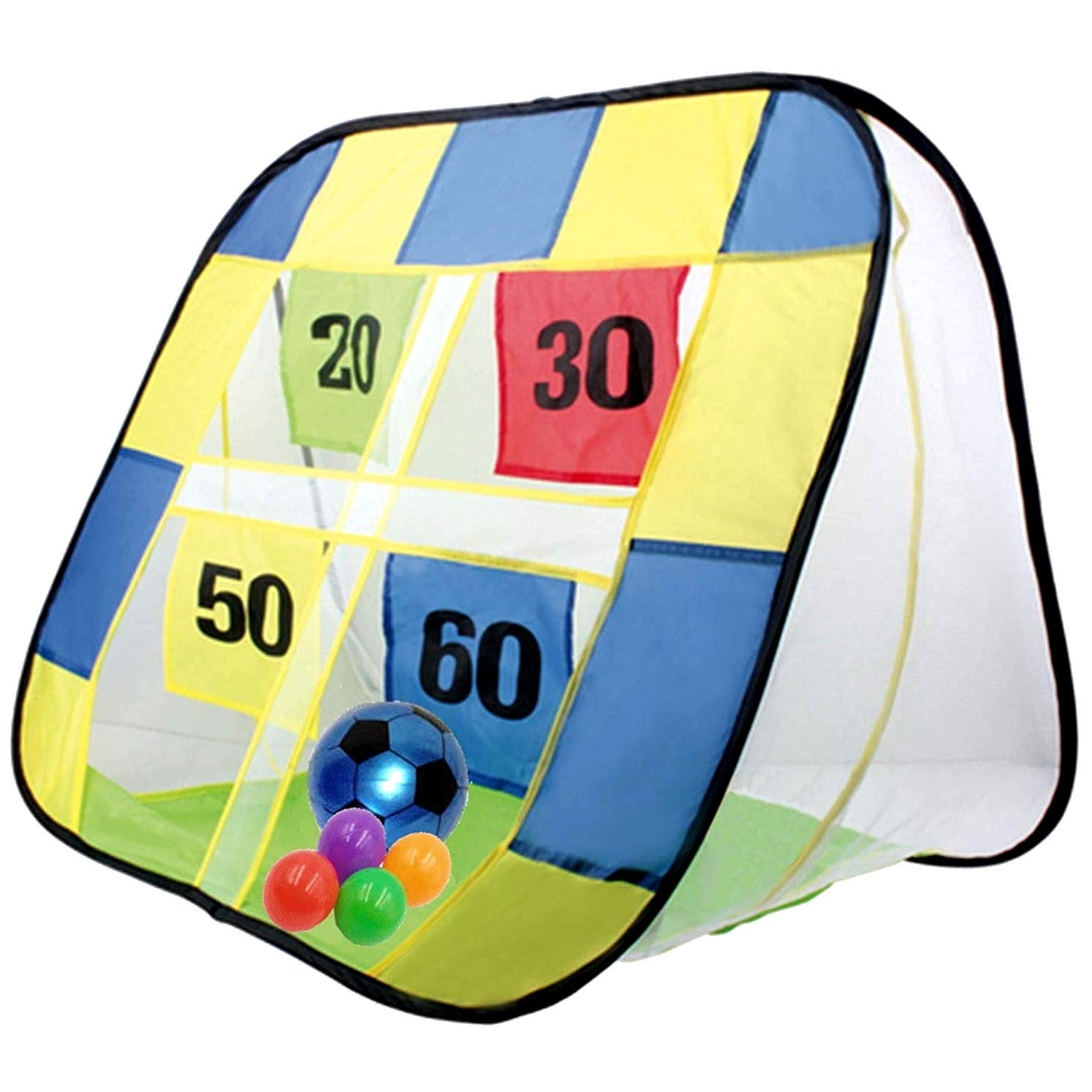 Amazon.co.jp: (APOSITV)ストラックアウト サッカー ゴール