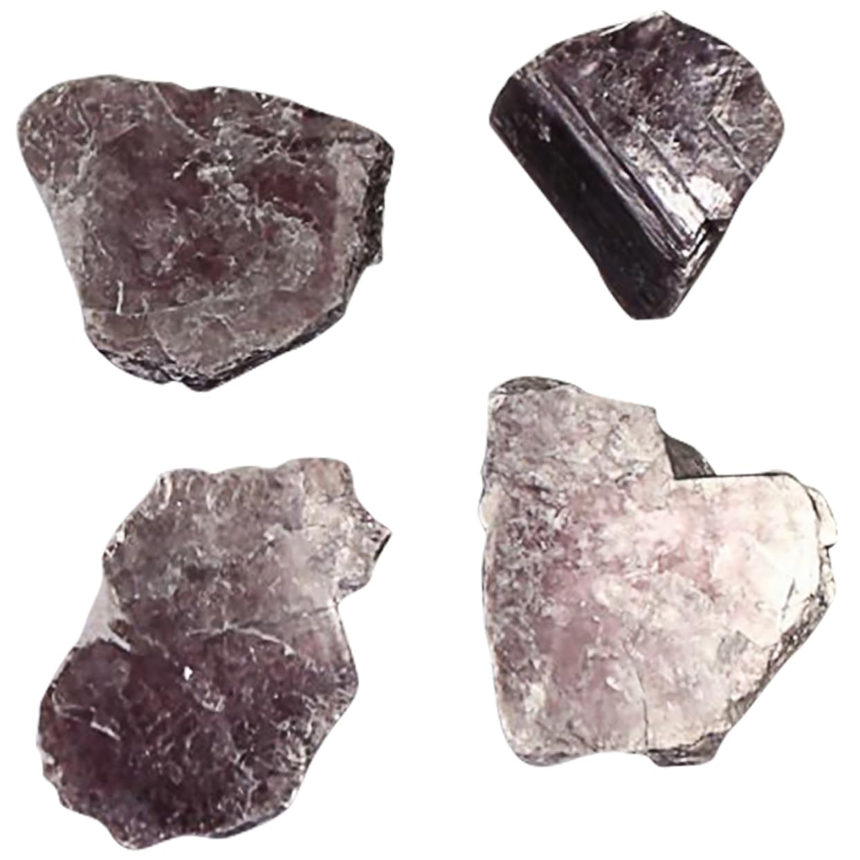 Mobestech Purple Mica Raw Ore Decoraciones para Acrílicas Decoracion De Cocomeloncumpleanos para Niños Purple Mica Ore Rough Ore Specimen Teaching Ore Materials Natural Rock Rough Ores
