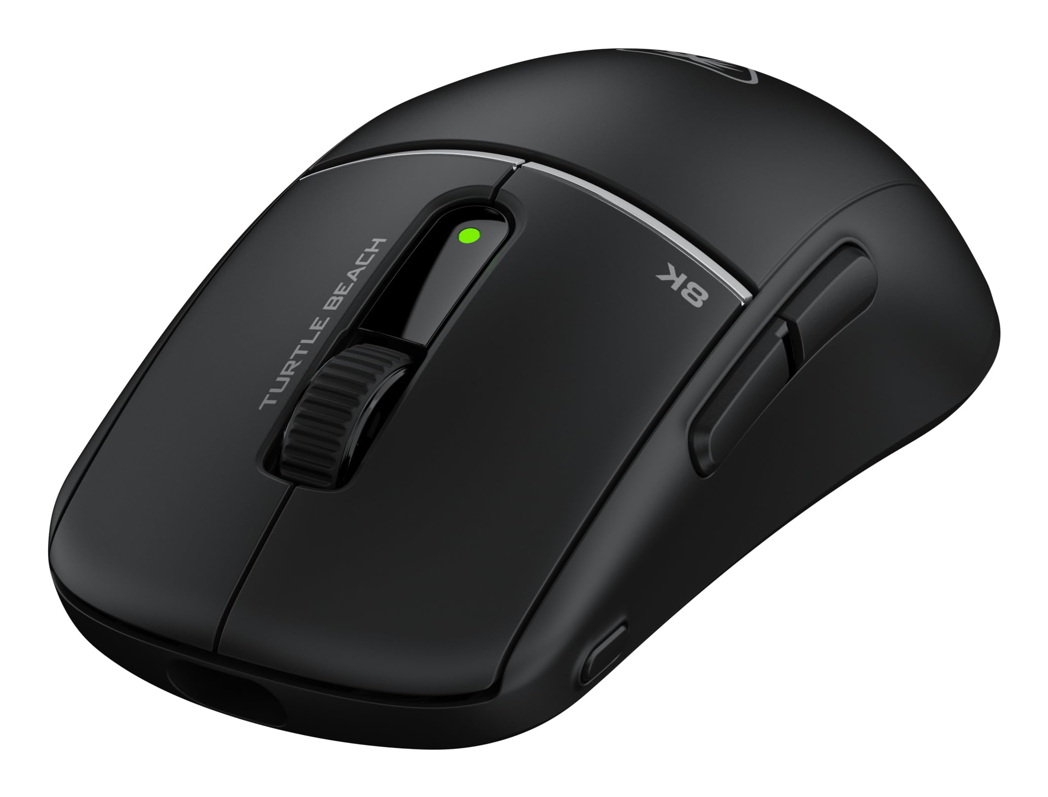Turtle Beach Burst II Pro Black Wireless Esports Gaming Mouse - 8K polling, ultralekka 57 g, bateria 150 godzin, przełączniki optyczne, symetryczna, czujnik optyczny 30K DPI, 8 programowalnych wejść