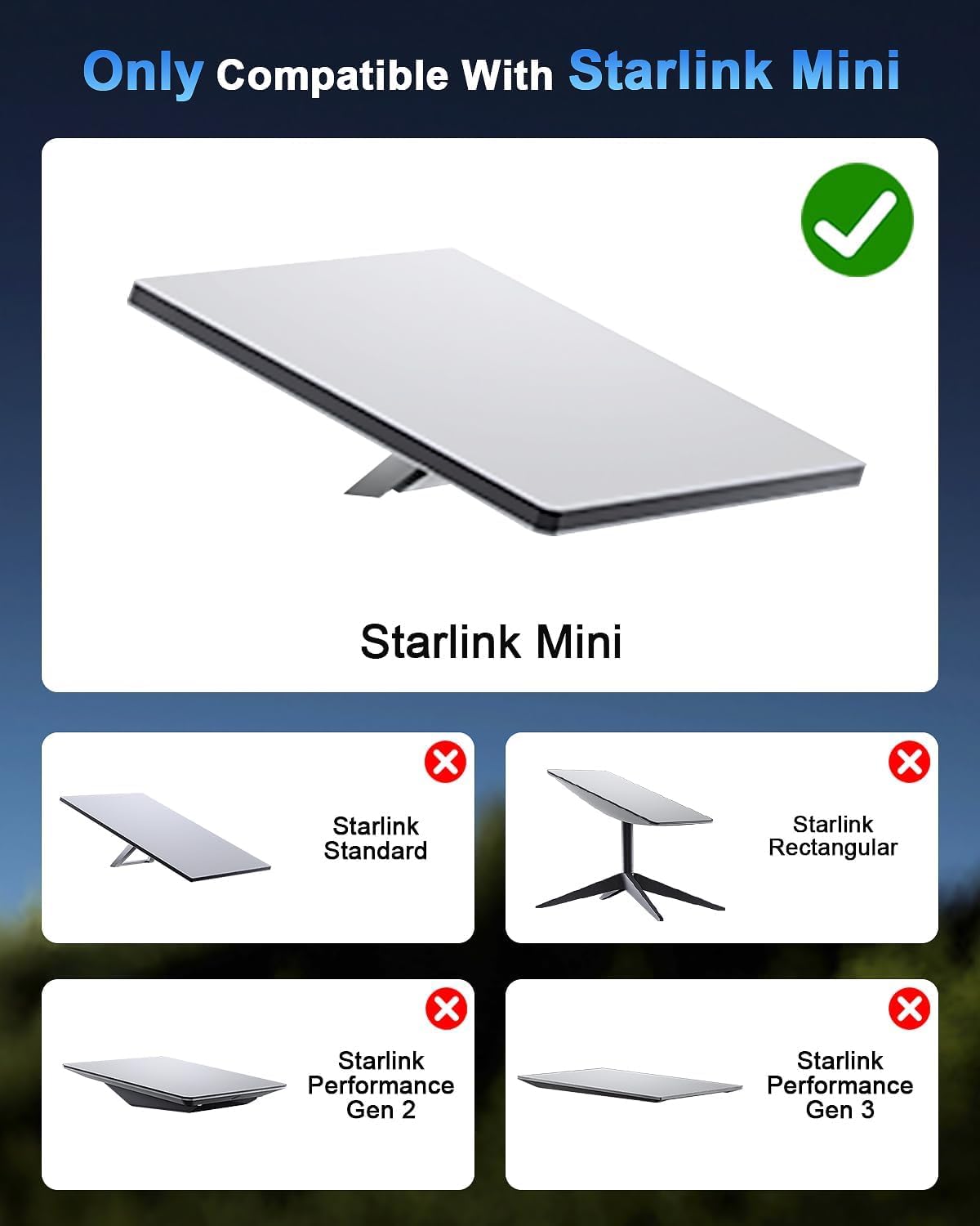 Starlink Mini Magnetic Car Roof Mount – Secure Side-Enclosed Design, Quick-Release & 1.7“ Low-Profile, 220 lbs Strong Magnet, Scratch & Weather-Resistant, Perfect for Car, RV, Van, Truck & Boat - 3