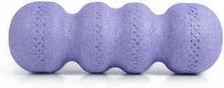 Menolana Roller Textured Exercise Roller Roller Polypropylene Material Lightweight Structure Suitable for Workout, Rose Violet, Extra Hardness 75°