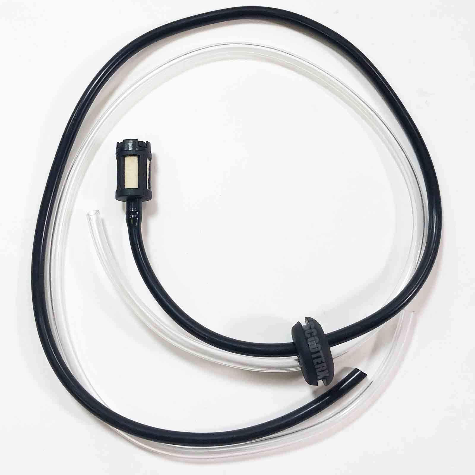 24" Fuel Lines - Includes Rubber Gromet and Filter - Fits Gas Scooters, Go Karts, Pocket Bikes, and More! [4250]