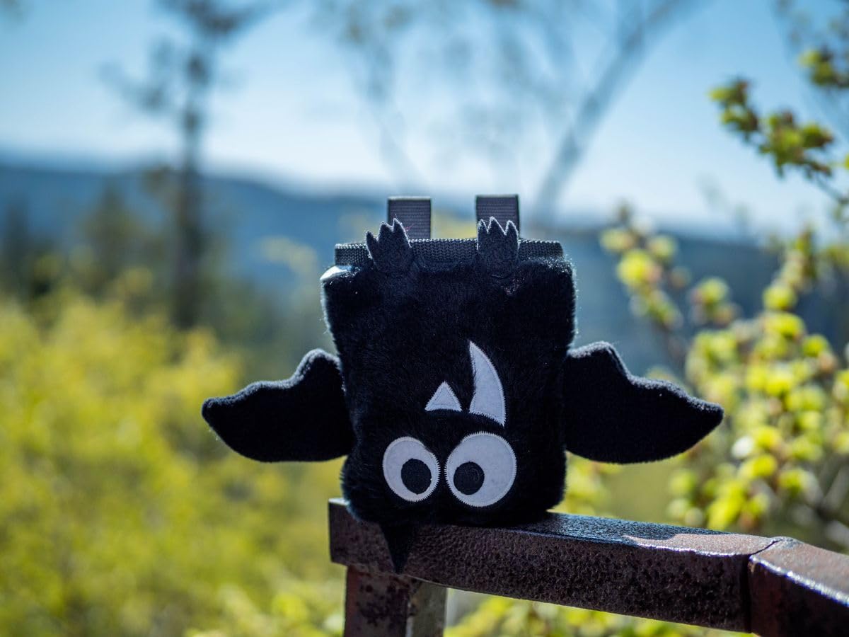 Crafty Climbing - Bat (Chalkbag Fledermaus), Ausführung:Black Bat