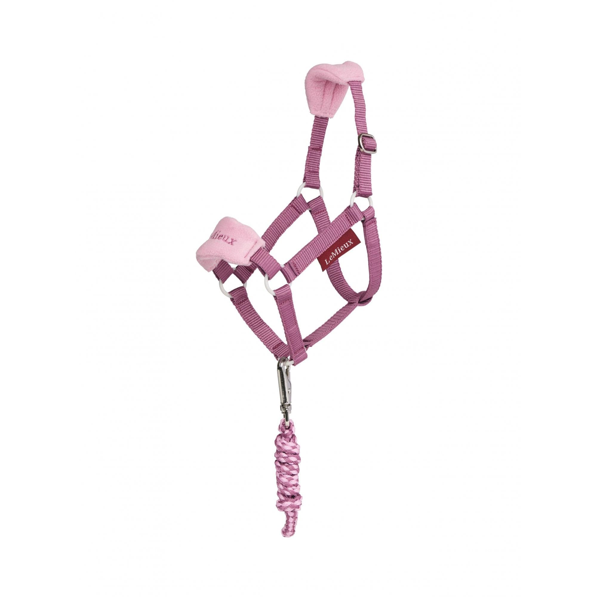 LeMieux Hobby - Cavezza giocattolo Vogue con corda per cavallo, malva