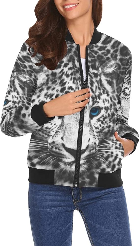 ジャケット・アウター MM22 ITALYMODE LEOPARD DEERSKIN JACKET Leopard-Print Leather Bomber Jacket – GENERATION78