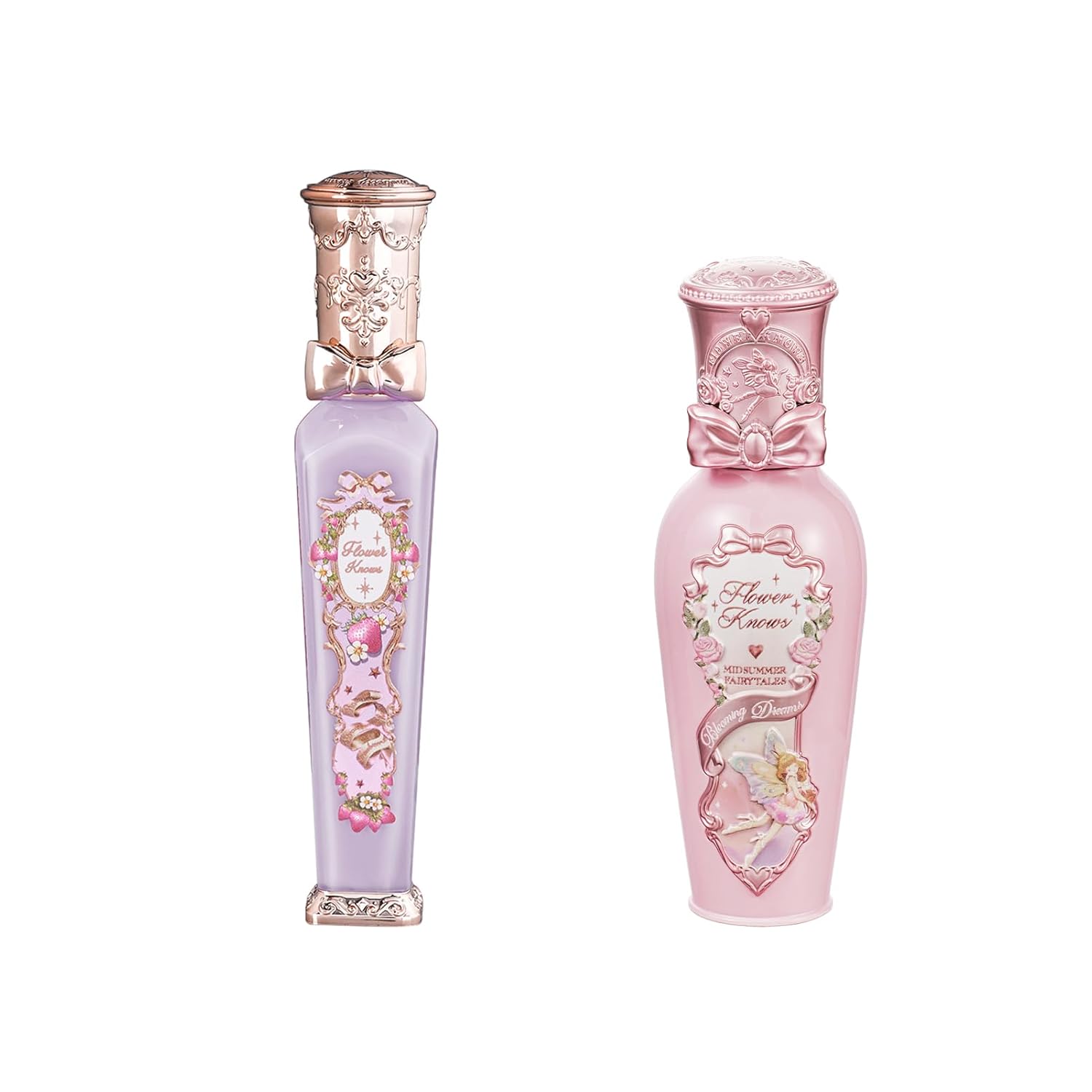 Flower Knows Violet Strawberry Rococo Glowy Lip Gloss G03 Midsummer Fairytales Lip Gloss G05