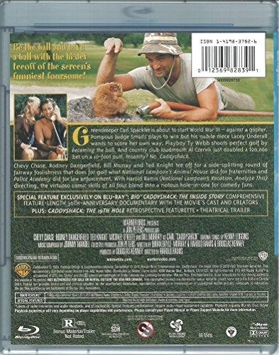 Caddyshack 30th Anniversary Blu-ray película comedia golf Reino Unido 3
