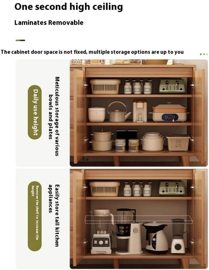 Sideboard Cabinet Sideboard Cabinet Against the wall Integrated Living Room Storage Tea Console Coffee Table