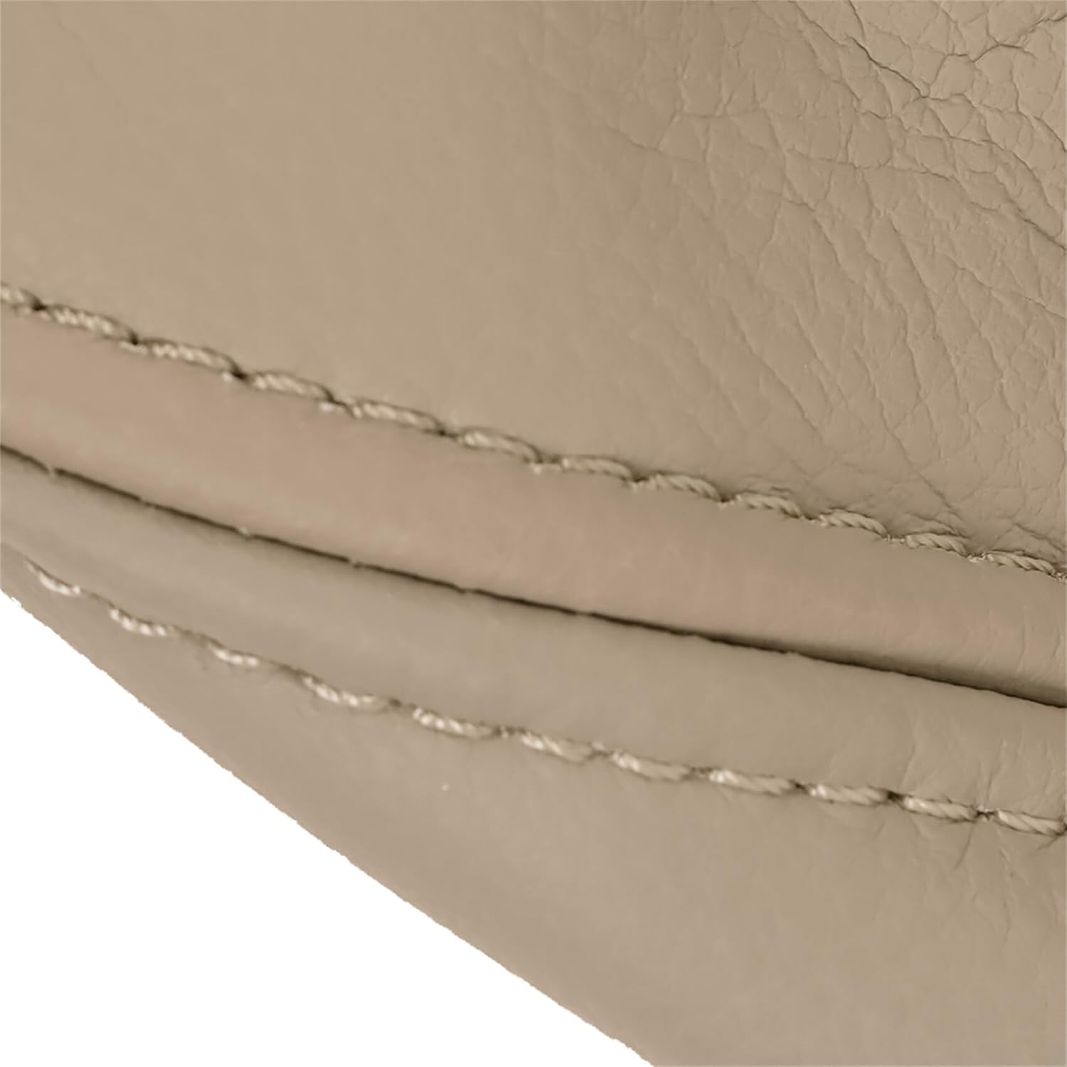 labwork Front Driver and Passenger Bottom and Top Backrest Tan Artificial Leather Seat Cover Replacement for Honda Accord 2008-2012