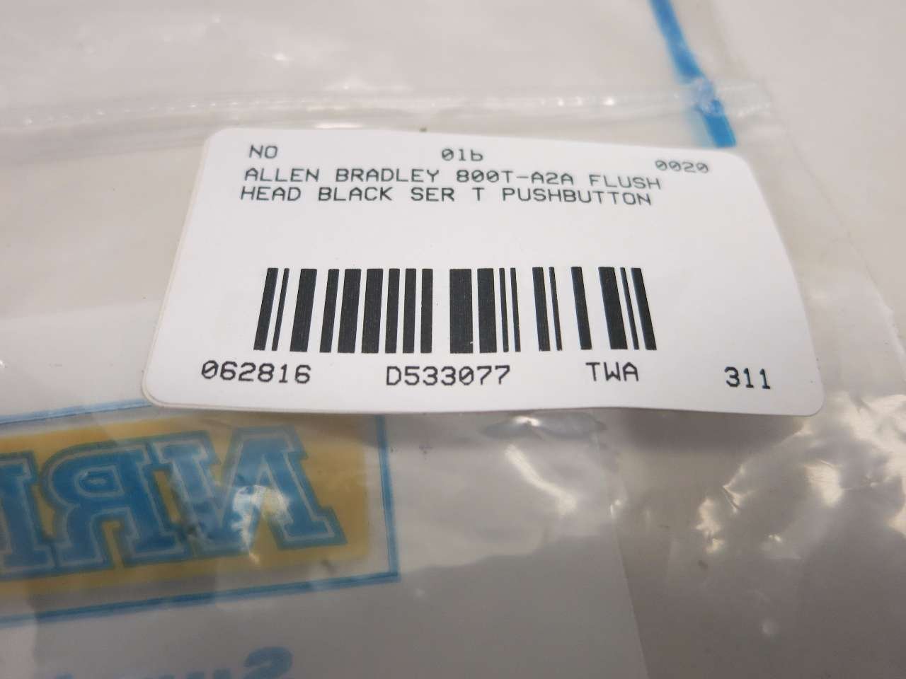 ALLEN BRADLEY 800T-A2A PUSHBUTTON