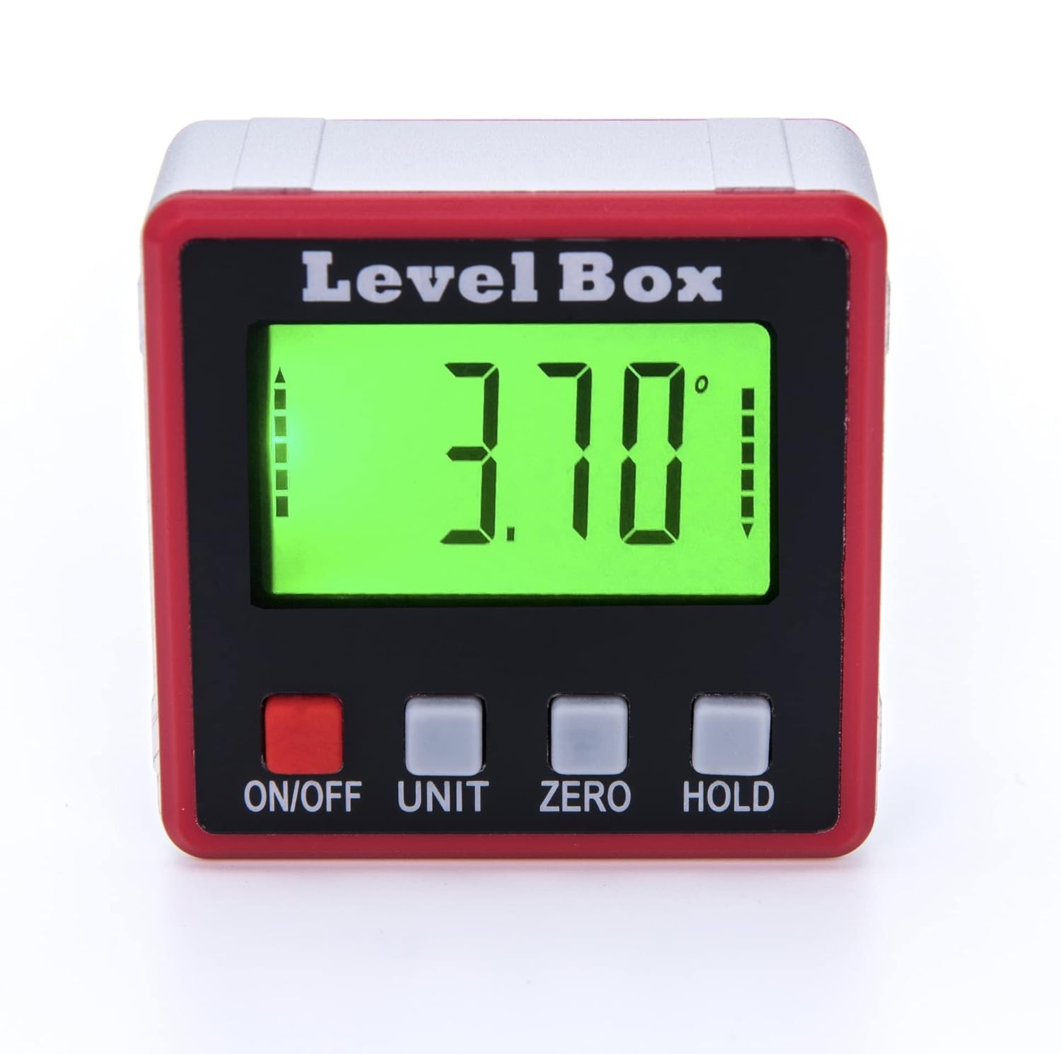 Digital Angle Gauge Level Box Protractor,Saw Accessories with Magnetic Base Calculating for Automobile/Building/Masonry/Carpentry Digital Display Goniometer, inclinometer, Electronic Goniometer