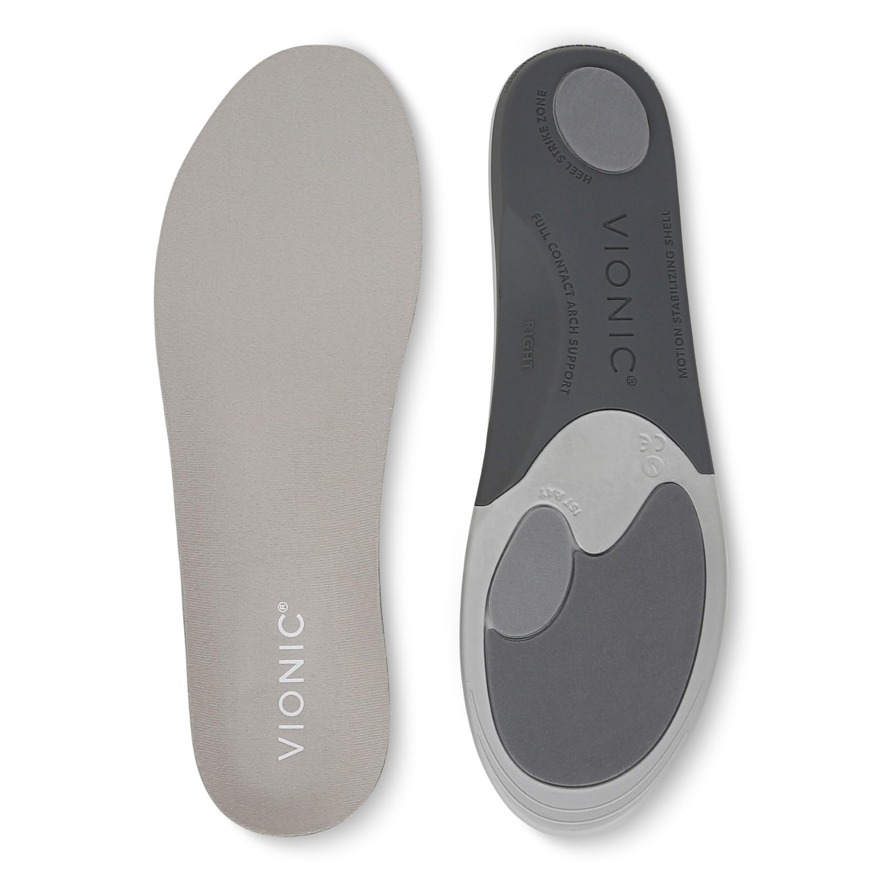 Vionic Active Unisex Orthotic Insole | Large | VIO Motion Technology | Contoured Arch Support | Shock-Absorbing Cushioning | Plantar Fasciitis & Heel Pain Relief