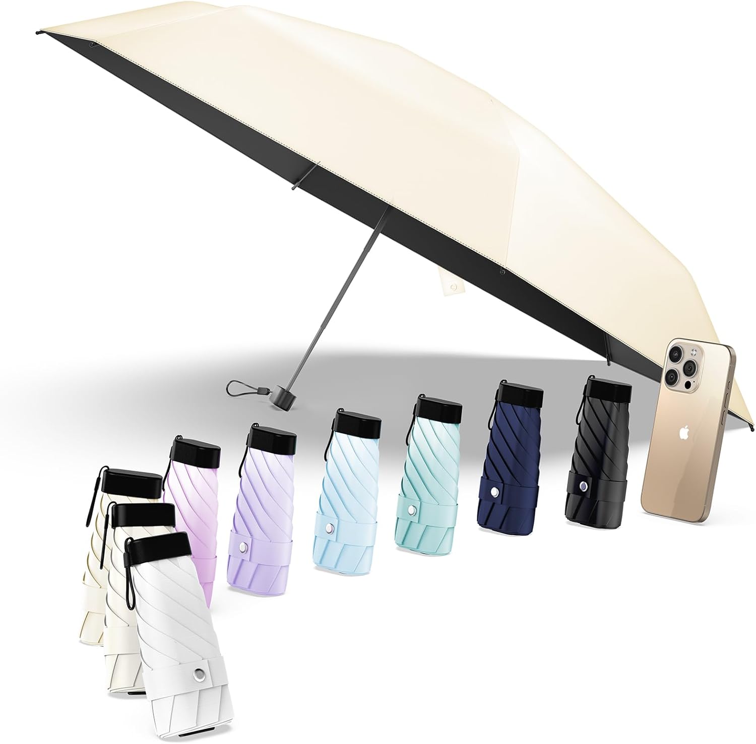 Alwgreen 軽量折りたたみ日傘