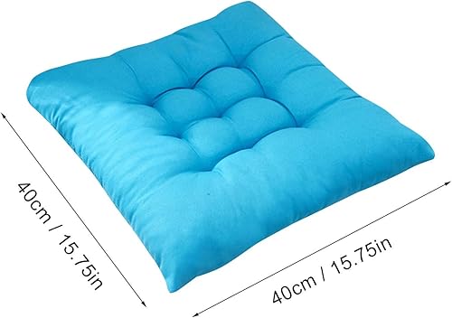 Miniatura 3 de Fundas de cojín para silla, cojín de espuma viscoelástica terital para niños, para balancear, comedor, patio, campamento, sillas de cocina