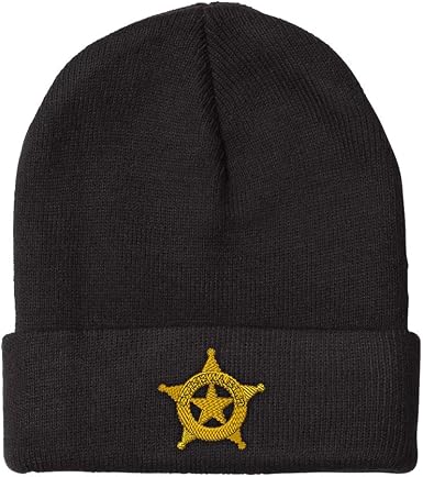 Embroidery Acrylic Skull Cap Hat 