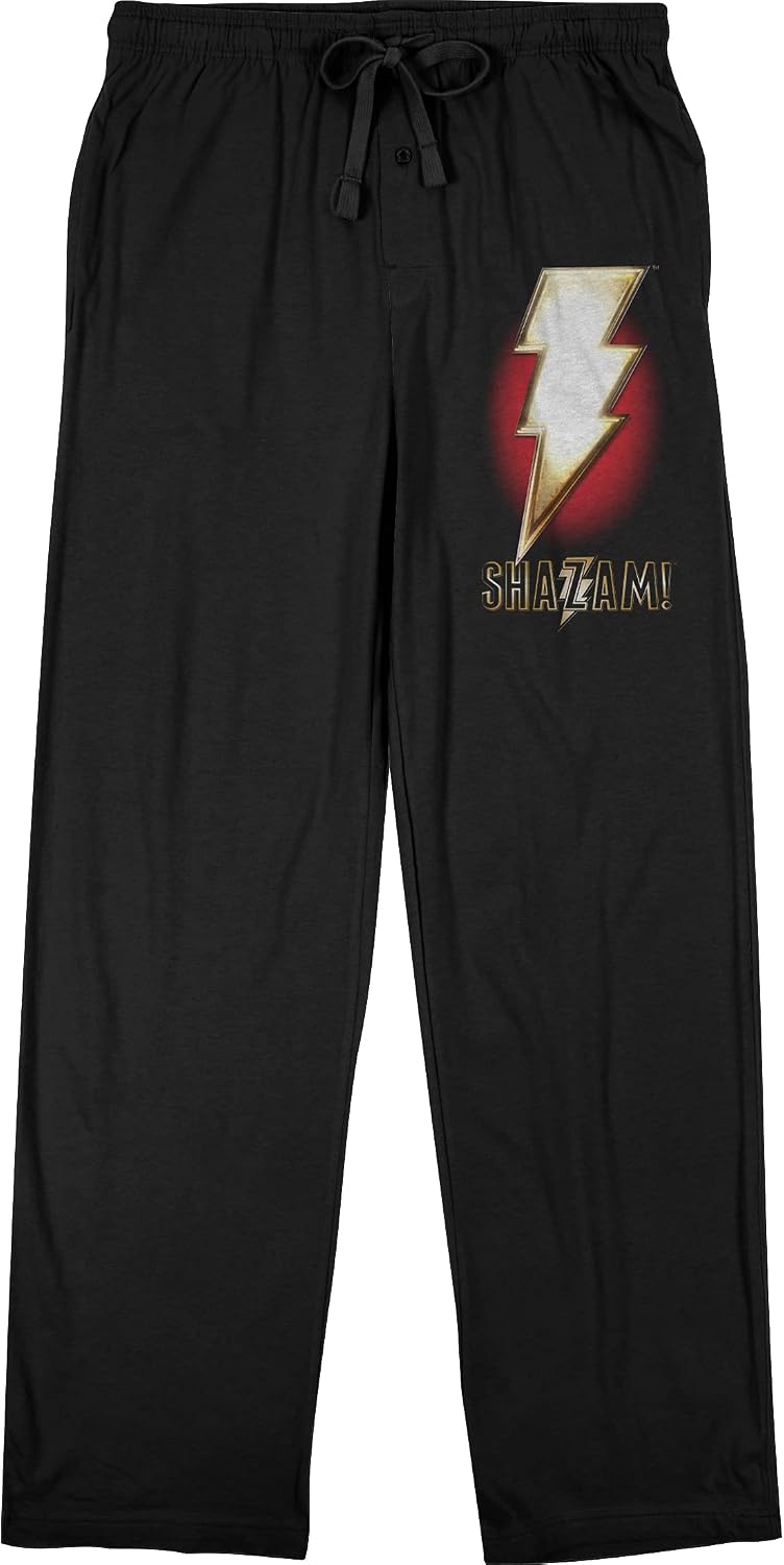 DC Comics Shazam! Lighting Bolt Pajama Pants