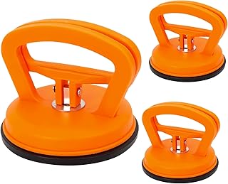 Car Dent Puller, 3 Pieces Car Dent Remover, Handle lifter, Suction Cup Dent Remover and Body Dent Paintless Repair Kit, Install Bottom Tile, House Ceiling Remover, Move furniture, Remove Phone Screen.