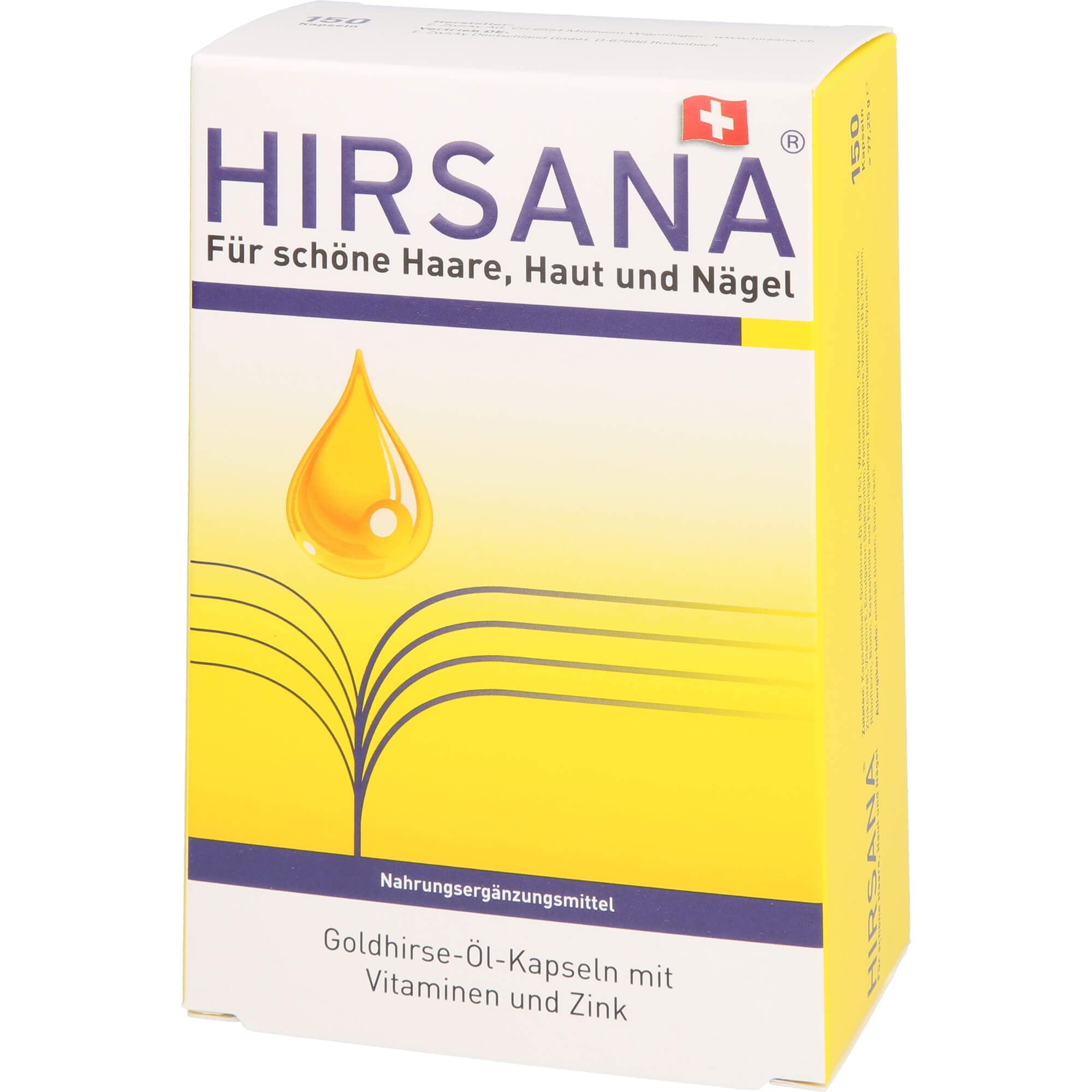 Hirsana Goldhirse öl Kapseln 150 stk