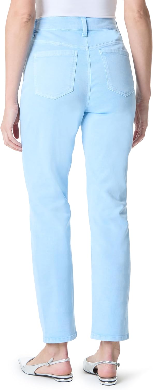 Gloria Vanderbilt Womens Amanda High Rise 5 Pocket Ankle Standard - Image 2