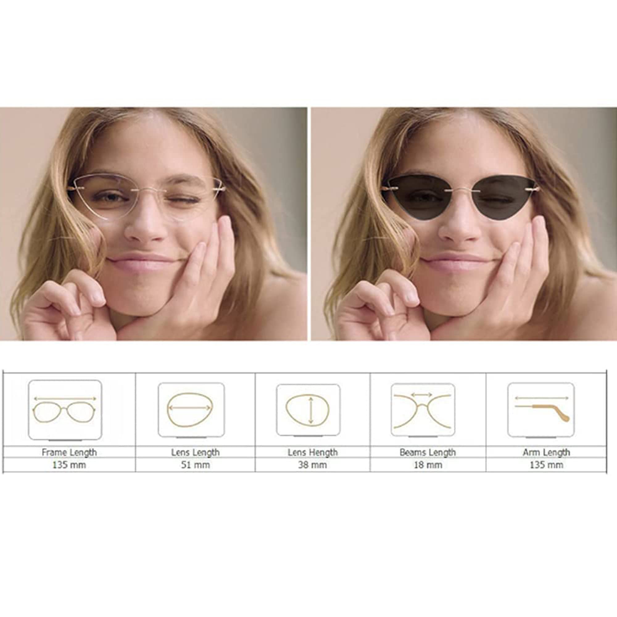 Occhiali Da Lettura, Occhiali Da Lettura Fotocromici Con Lenti Transitorie Per Uomini E Donne,