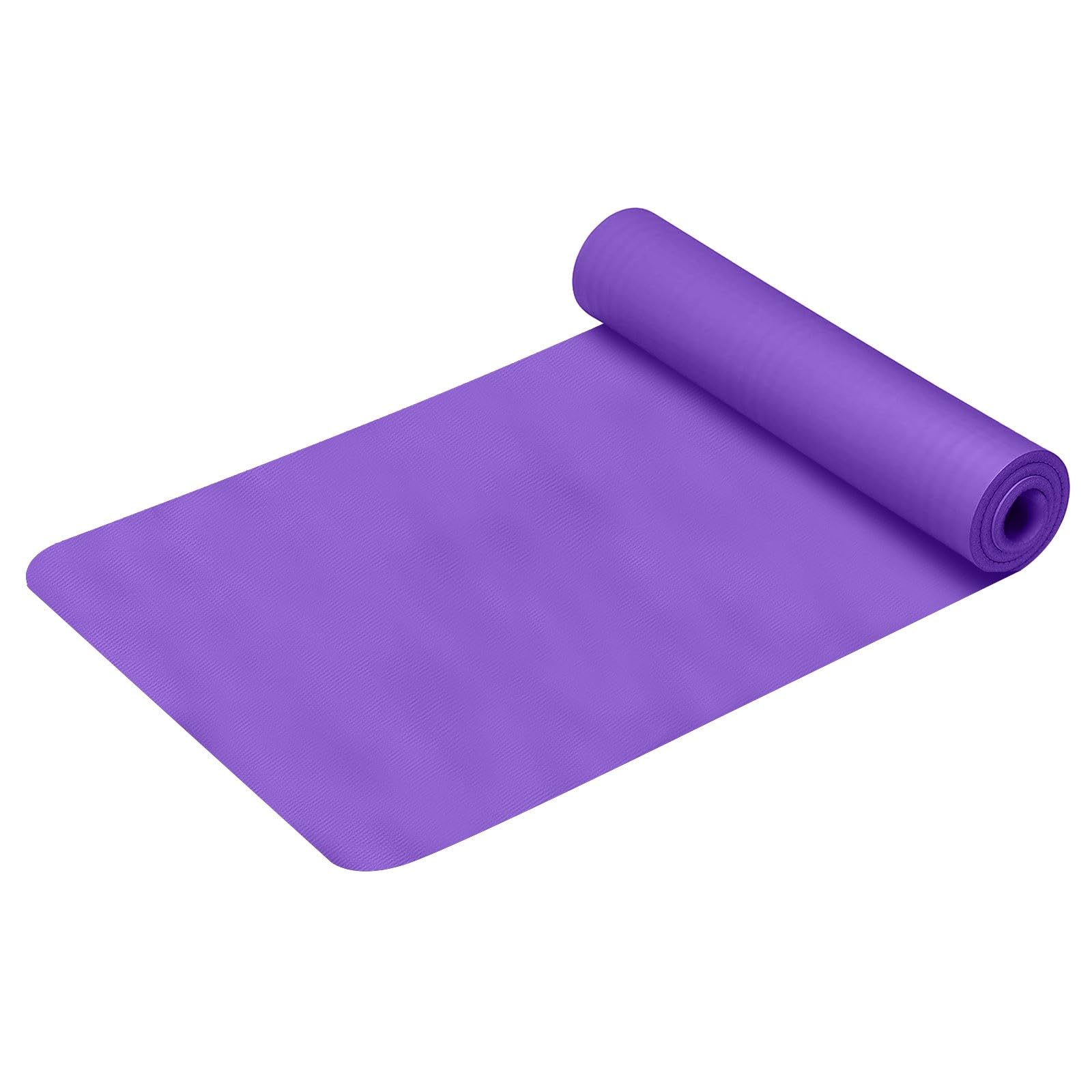ILILI Foldable Yoga Mat, 10mm Thick, TPE Material, Soft and Comfortable Folding Mat 0.4 Inches, Easy to Carry and Store, Portable Multi-Functional Use for Yoga, Home Exercise & Outdoor (Dark Green+Dark Gray)