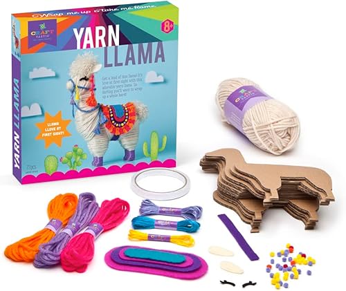 Miniatura 2 de CRAFT-TASTIC– Llama Love Bundle – Incluye 2 kits de manualidades con temática de llama.