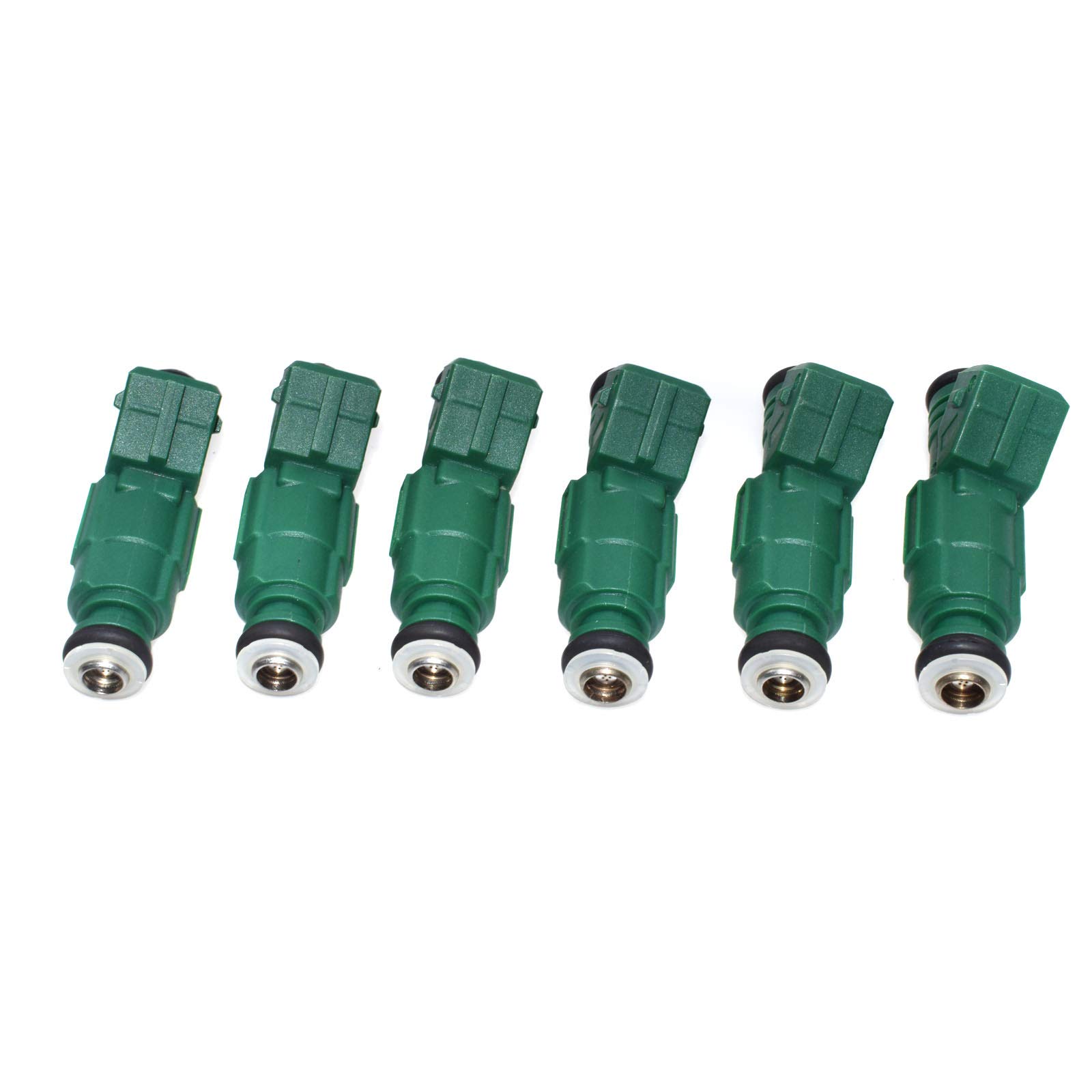 Amazon.com: Set of 6 Fuel Injectors 42LBS 440CC for BMW Chevy Ford 