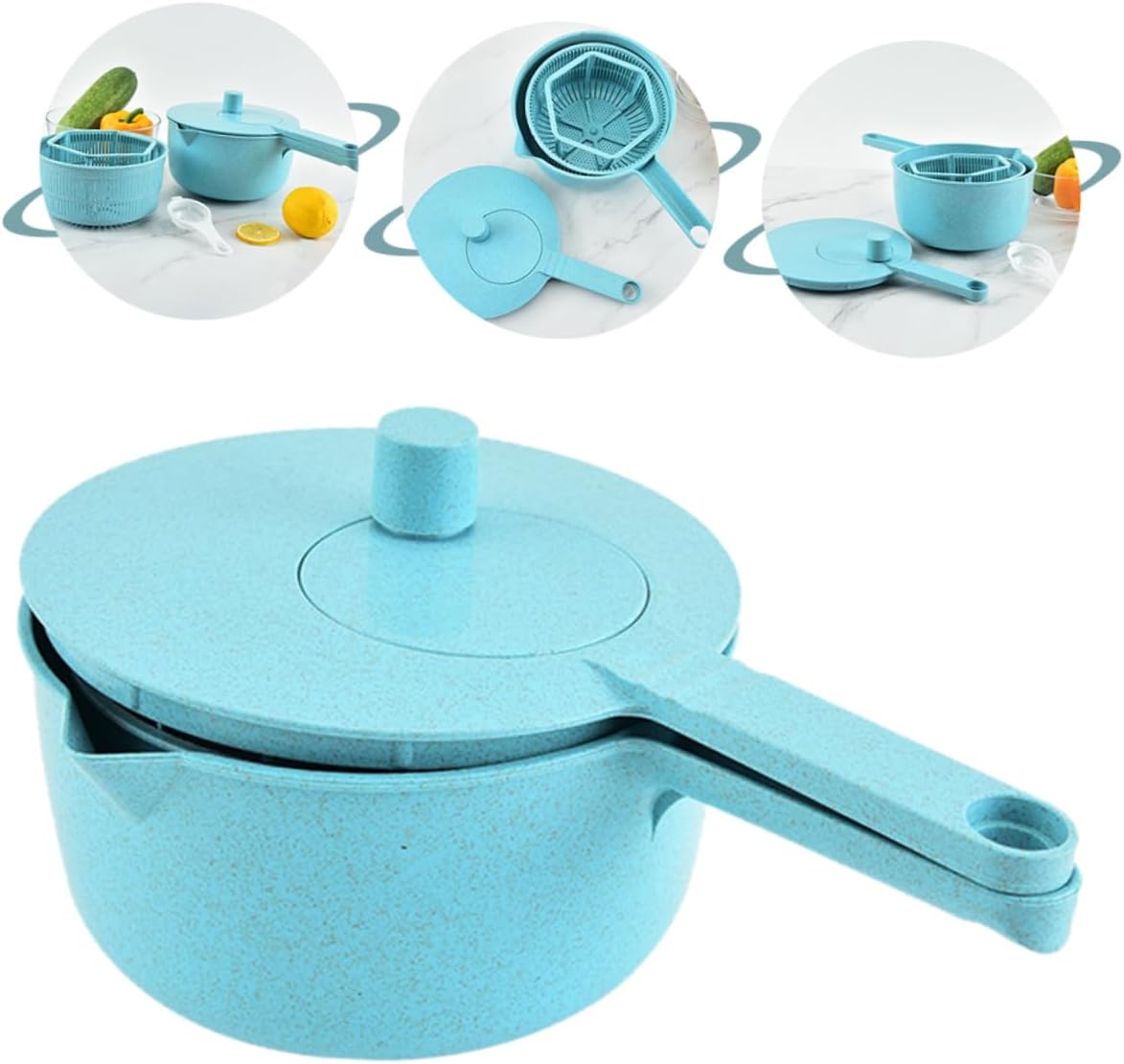 Mikinona Salad Spinners Lettuce Spinners Vegetable Drain Basket Kitchen Drain Basket Random Color