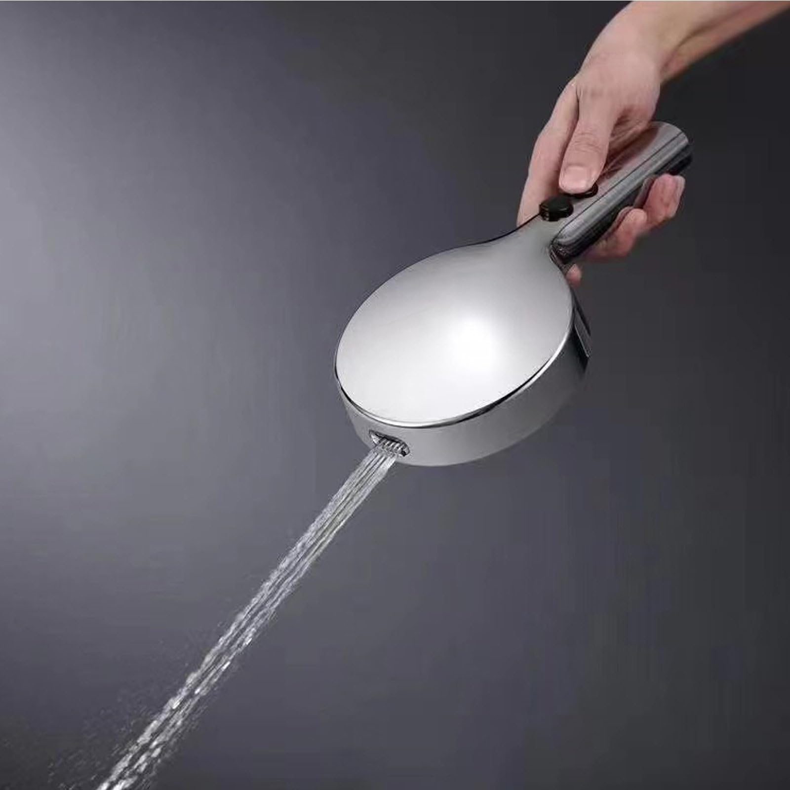Alcachofa De Ducha, Cabezal De Ducha, 5 Modos De Chorro, Alta Presión, Boquillas De Silicona Antical, Acabado Cromado, Compatible Universalmente, Ahorro De Agua