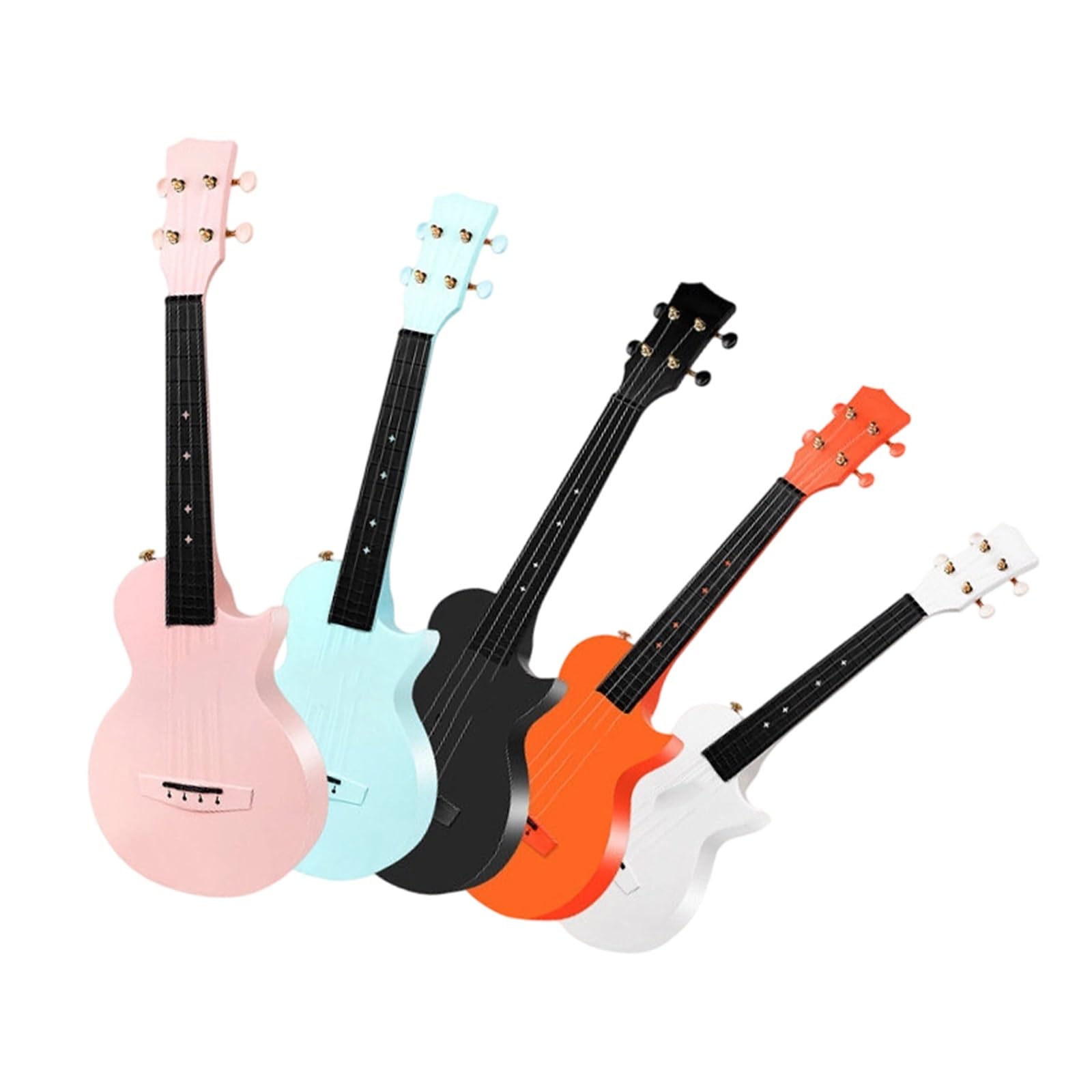 23 Calowe Ukulele Z Włókna Węglowego W Kolorze Niebieskim Różowym Lub Pomarańczowym Ukulele Dla Dorosłych