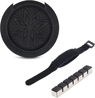 TUOREN 3Pack Guitar Mute Dampener Set with Guitar Sound Hole Cover String Muter Noise Reducer for 4-6 String Guitar Bass
