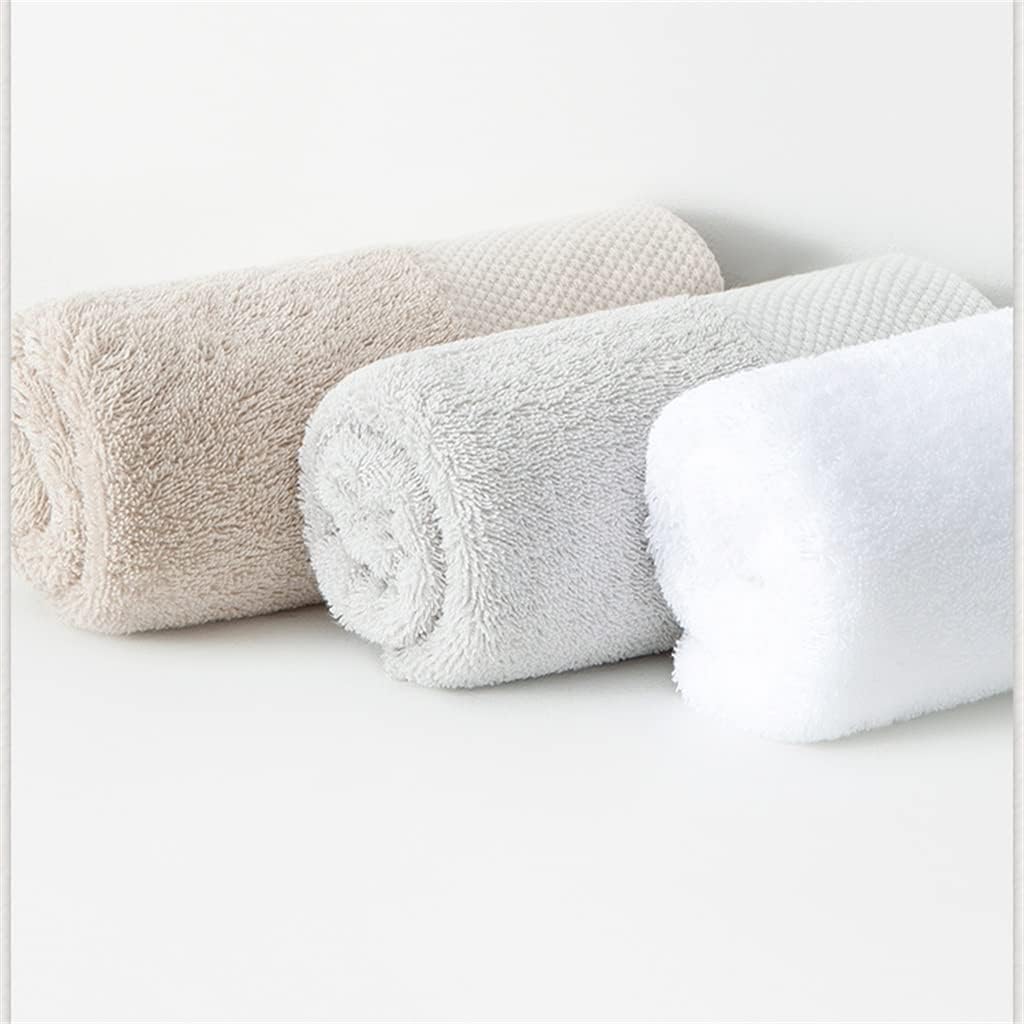 Bath Towel Home Cotton Hotel Stay White Soft and Thick Water Does not Drop Hair