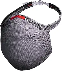 Máscara Esportiva KNIT - CINZA Tamanho G, Fiber, Cinza