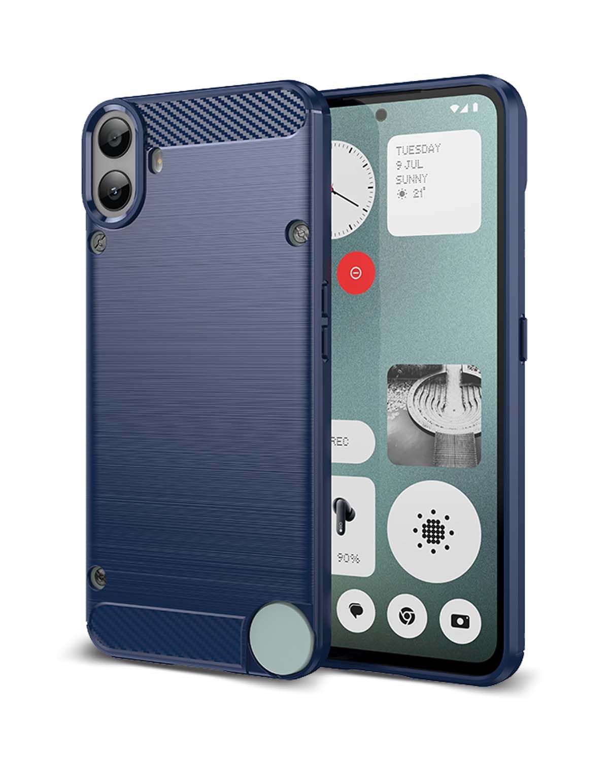 CMF PHONE1 スマートフォン本体 黒 ケース付き Amazon.co.jp: Nothing CMF Phone 1 ケース『AFINER』新型 軽量 超薄型