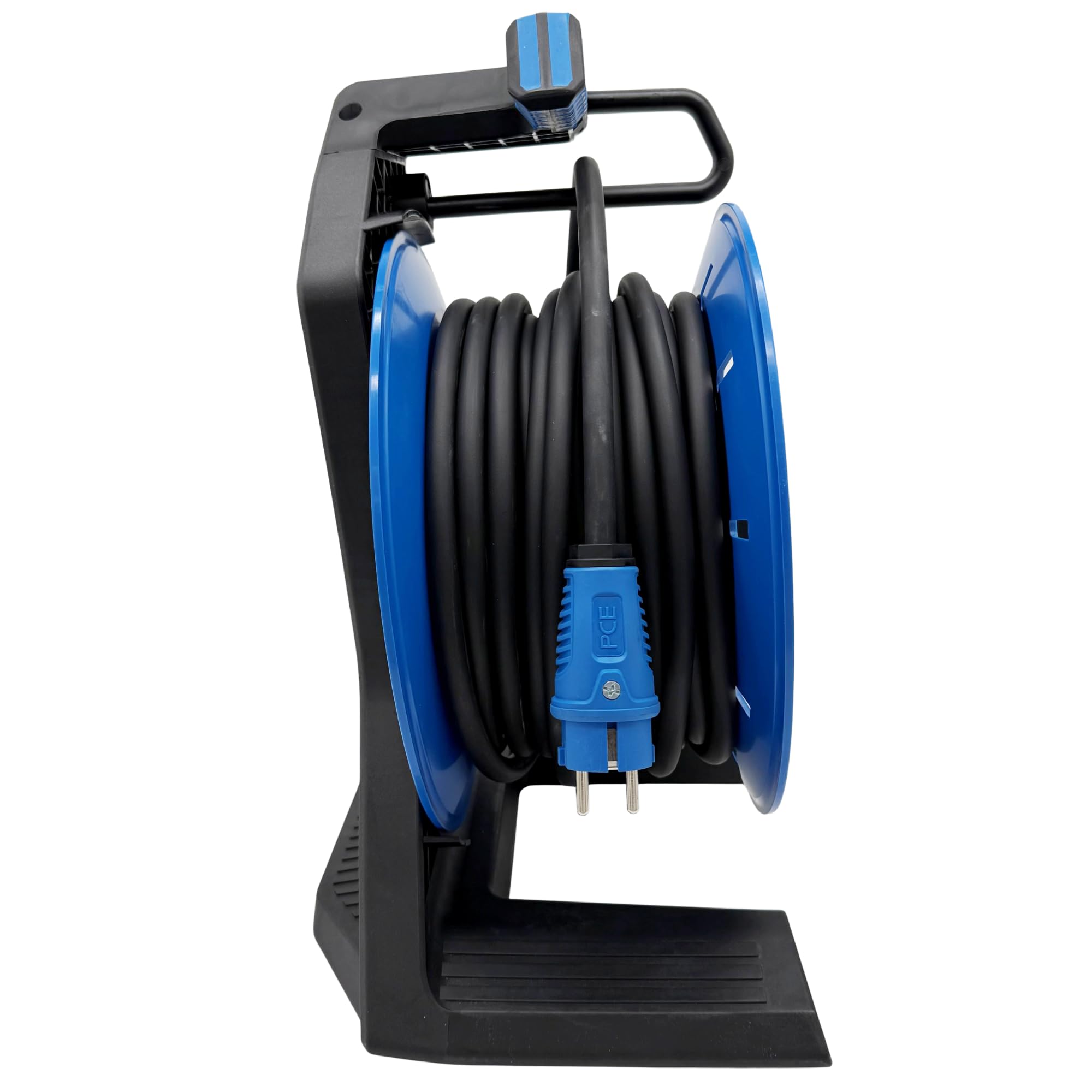 Kunststoff Schuko Kabeltrommel 230V IP44 Stromkabel H07RN-F 3x2,5mm² 40m