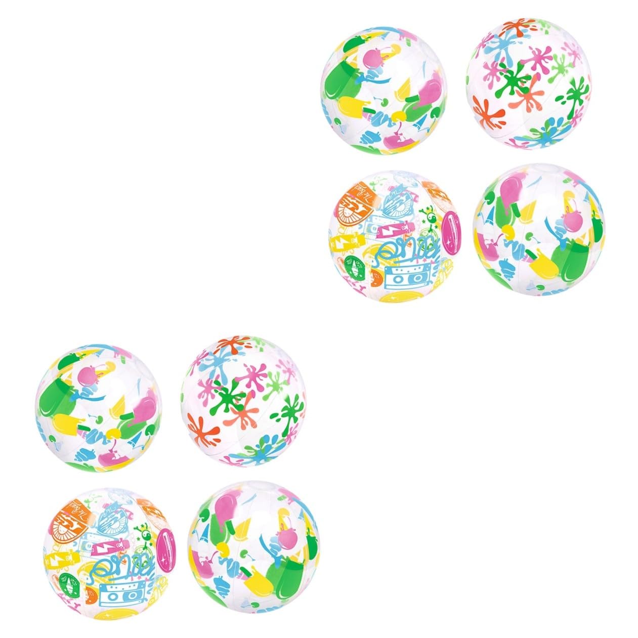 1set Palla Gonfiabile Inflatable Piscina Giocattoli Per Piscine Toy Pool Beach Giocatoli Giocattolo Da Nuoto Per Colorful