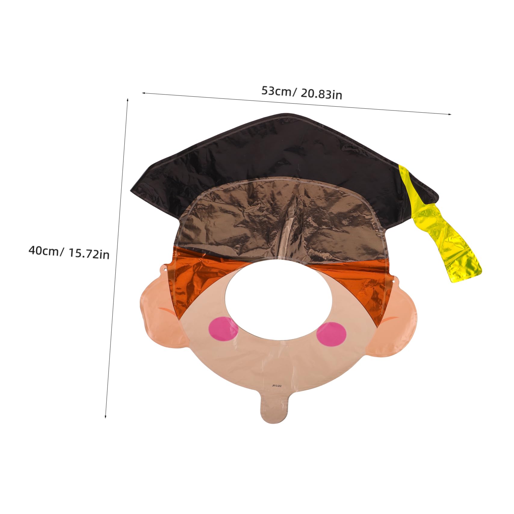 OUNONA 10pcs Kindergarten Graduation Cap Photo Frame DIY Decorations for Graduation Season