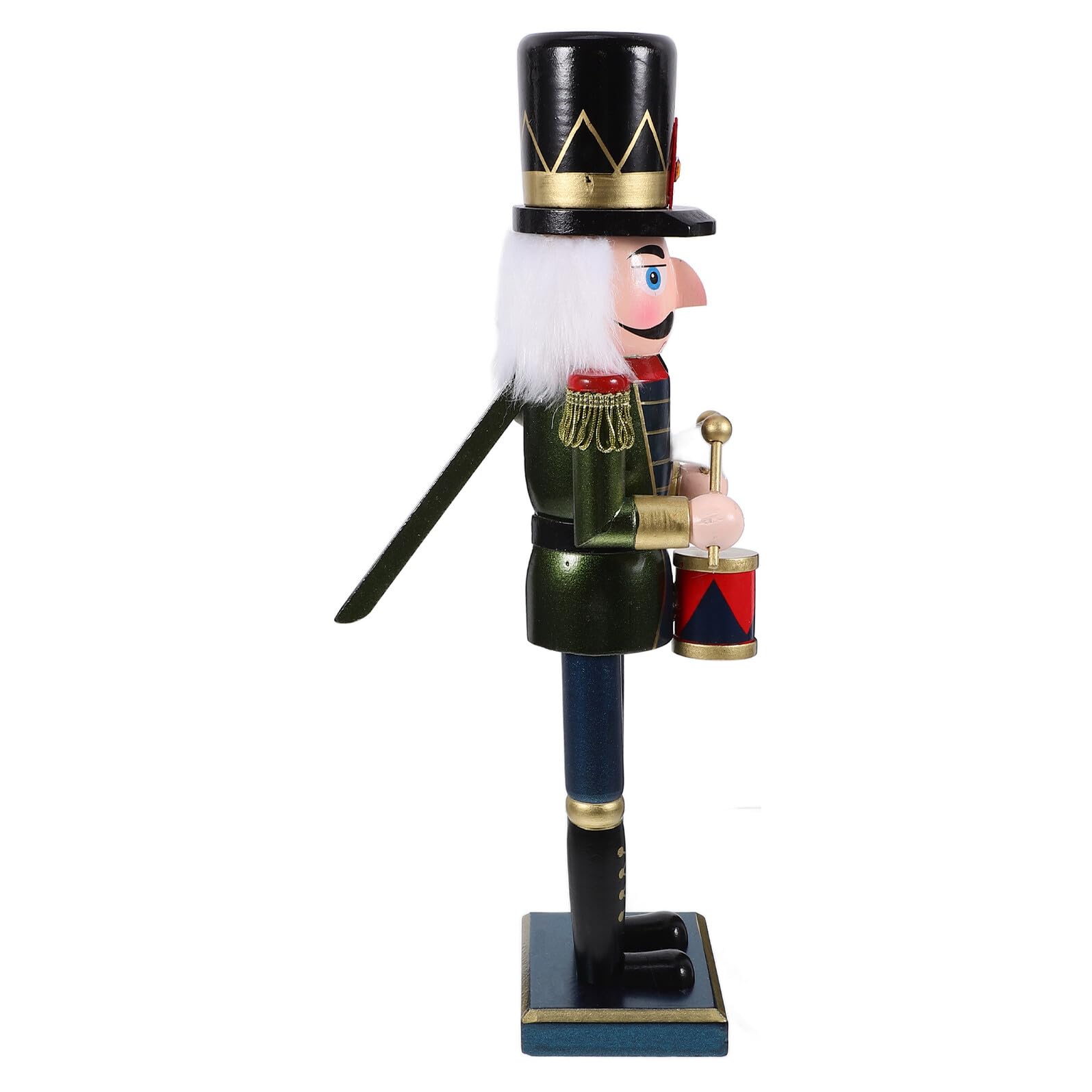 Soldat de Noël en bois pour illuminer votre cheminée et salon