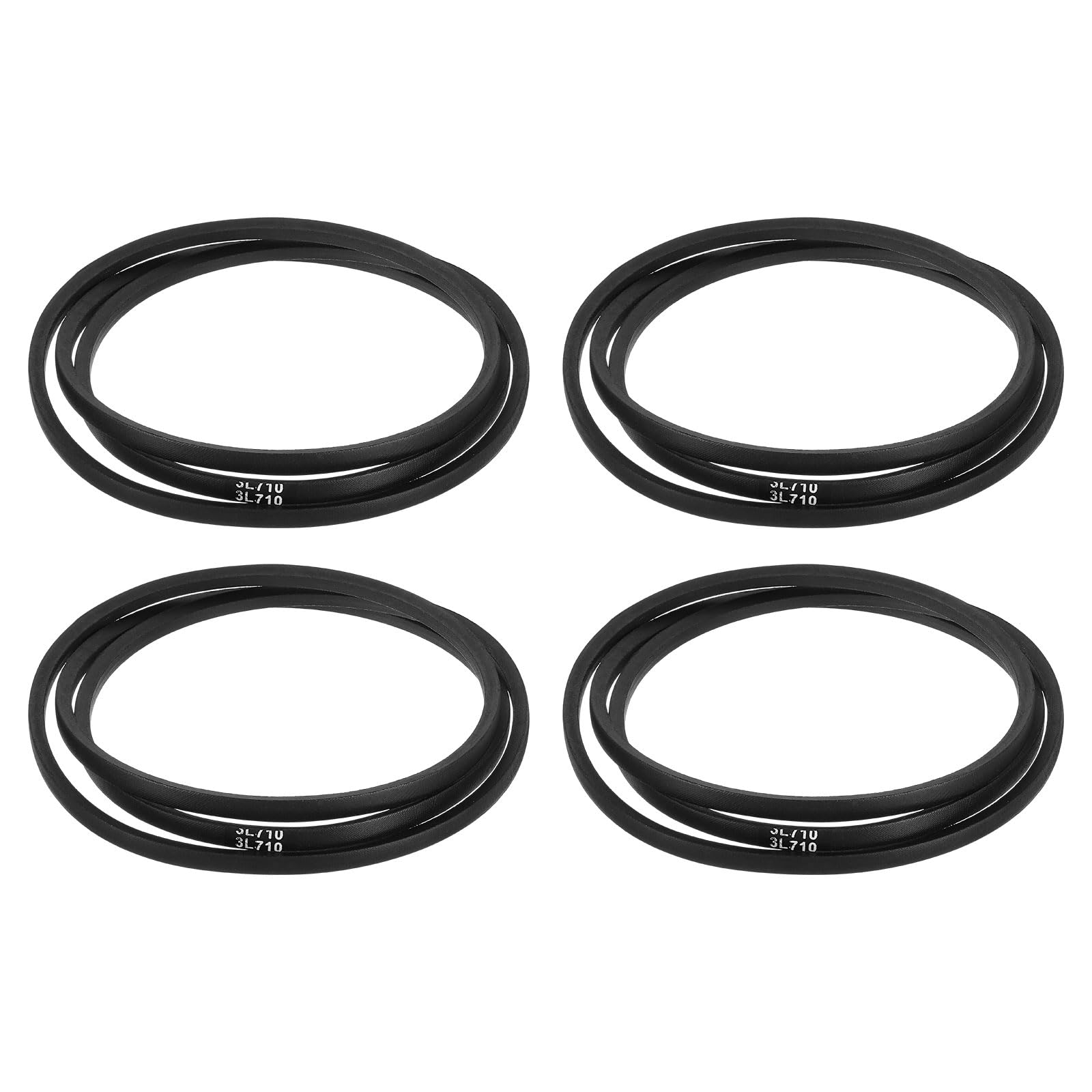 uxcell 3L240 Classic Wrapped Rubber V-Belt, 24"(610mm) Outside Circumference, 3L Profile V Belt 3/8" Width 7/32" Height — view 109