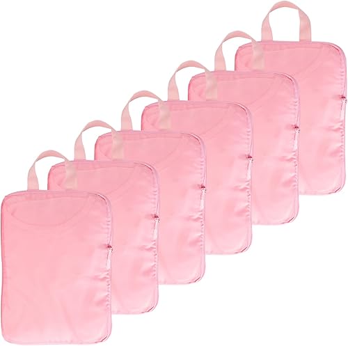 Large Compression Packing Cubes 40×20×25, 6 Stück Packwürfel Gleicher Größe, Kof