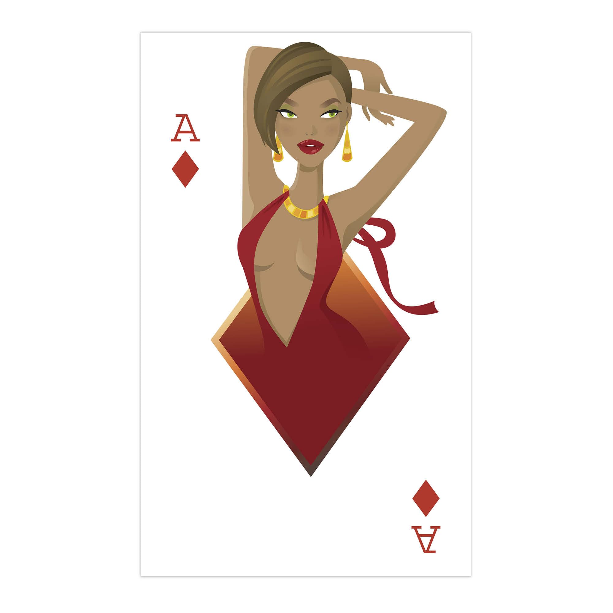 Star Cutouts Cut Out of Diamonds Babe