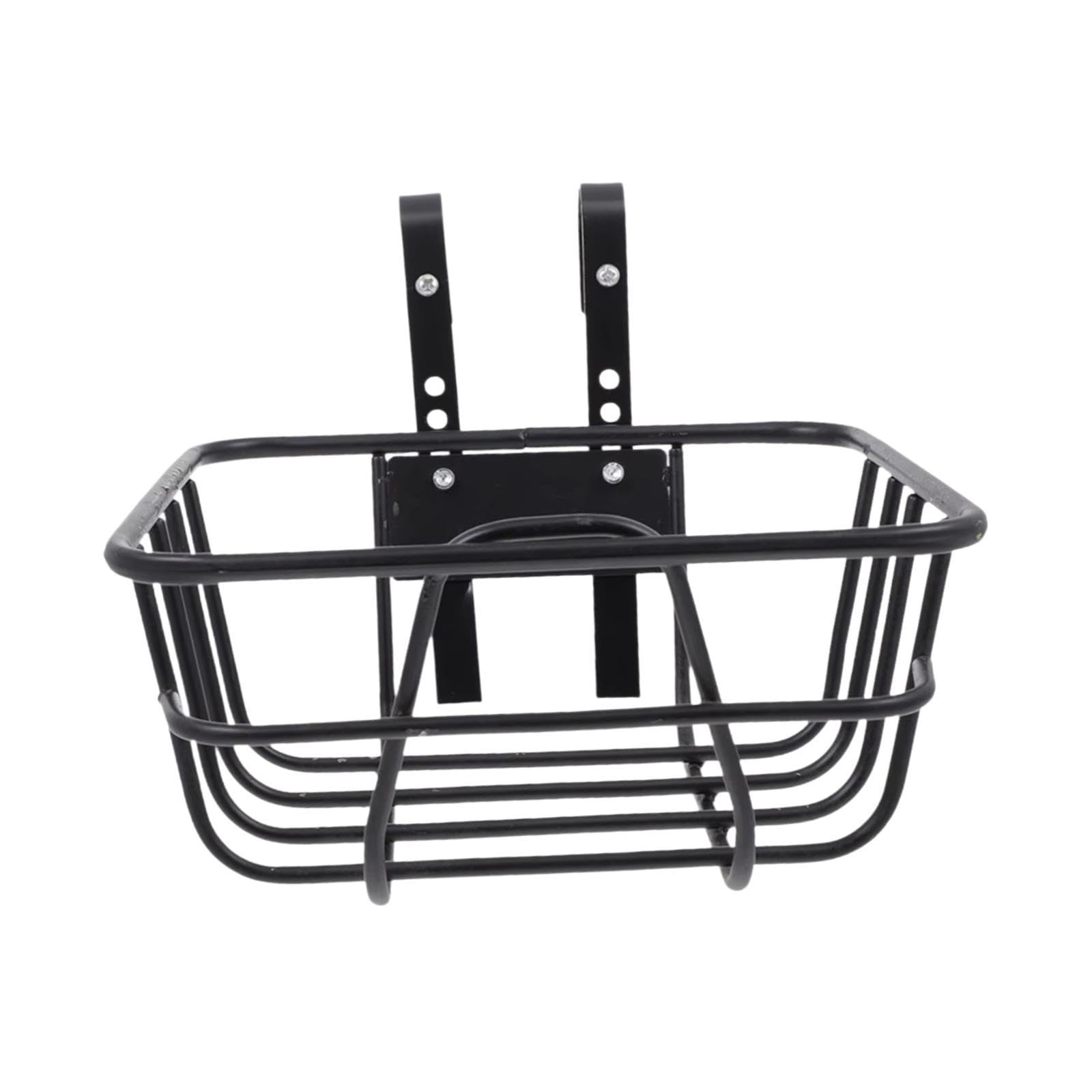 kowaku Bike Basket, Front Bicycle Basket, Detachable Cycling Accessories Bike Pannier Bike Frame Basket, Front Rear Bike Cargo Rack, 30cmx32cmx12cm