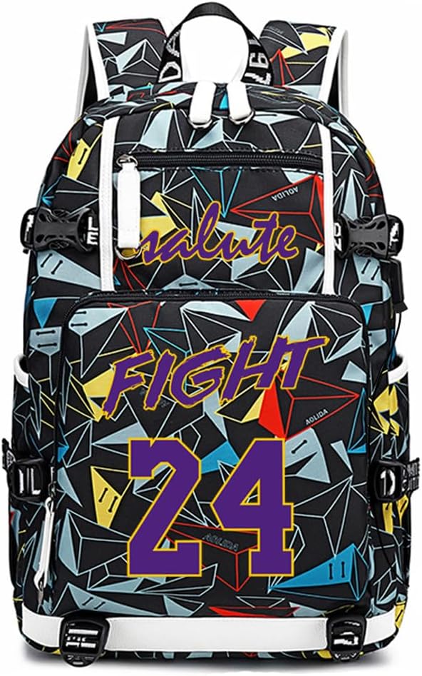 Basketball KB24 Multifunction Backpack Travel Daypack Fans Bag For Men Women