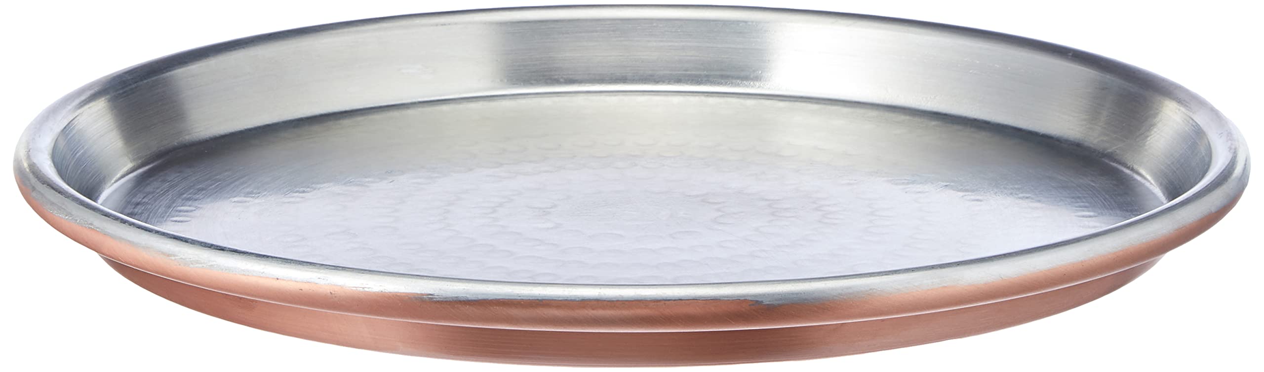Vigor Blinky 94080-36 Plat à Four Rond en cuivre étamé Bord 3 cm Diamètre 36 cm