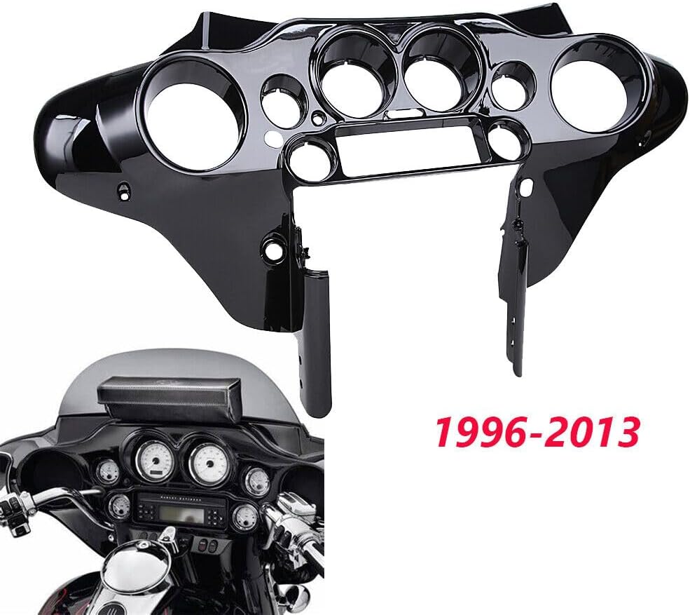 Carbon Fiber Front Batwing Outer Upper Fairing Cowl Fit for 1996-2013 Harley Touring Street Glide Electra Glide Ultra Classic