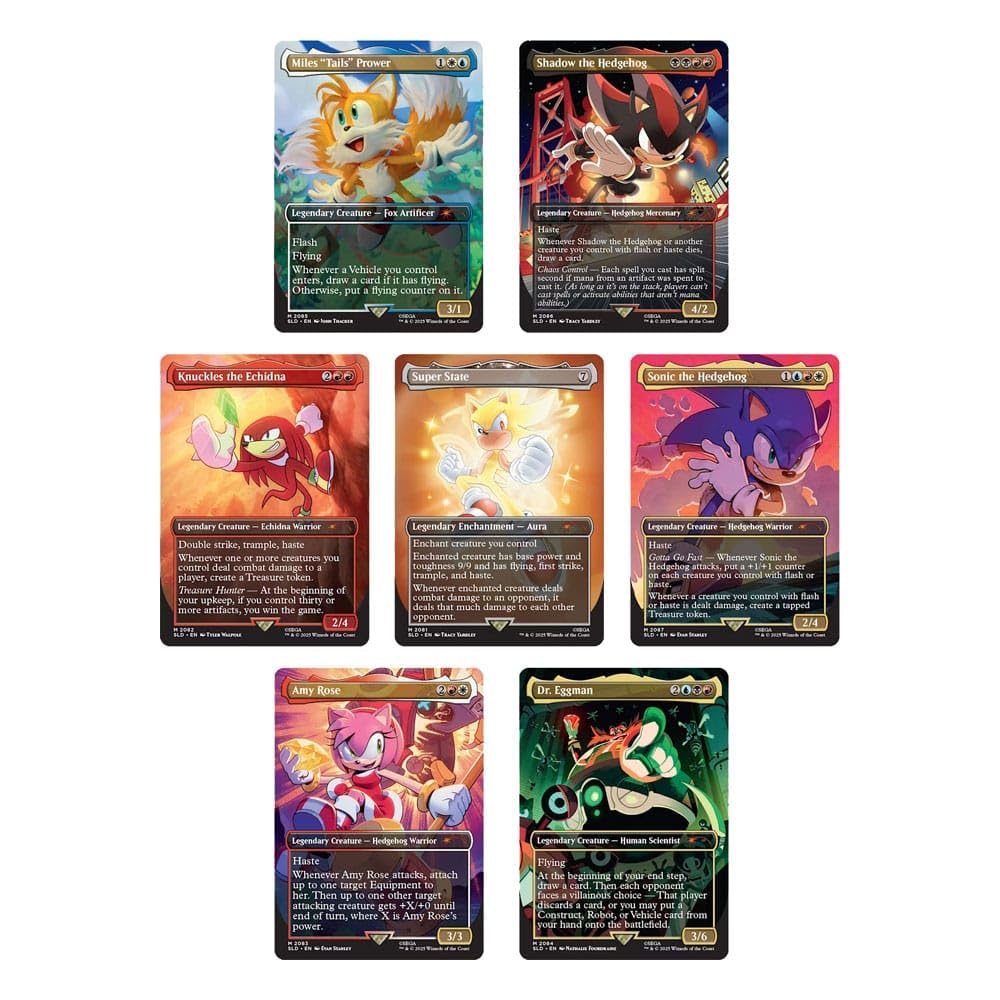 Magic The Gathering Secret Lair x Sonic The Hedgehog: Friends