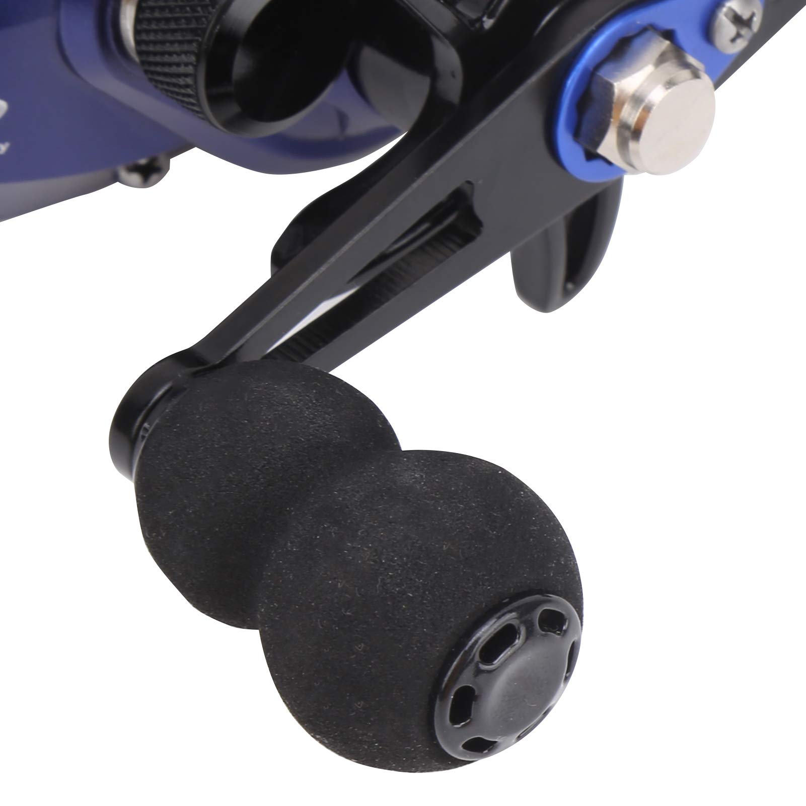 Mulinello da Baitcasting Ad Alta velocità 17+1 Cuscinetti per gli Appassionati di Pesca Blu 1 Pezzo