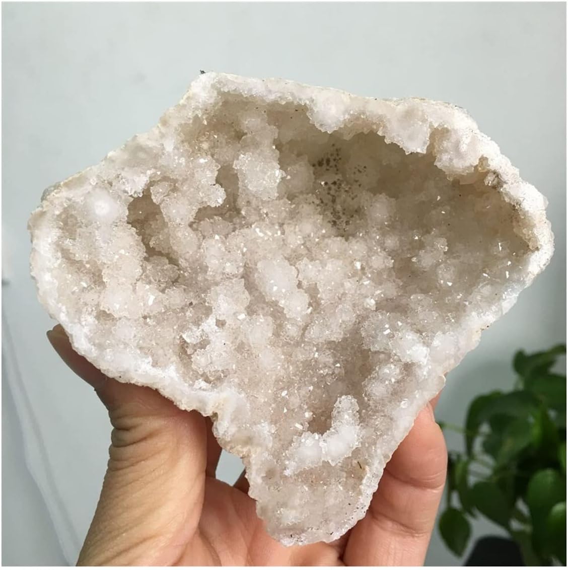 Crystal Stone Home Decor 170mm Natural Crystal Cluster Geode Rough Jewelry Box Point Energy Home Decor